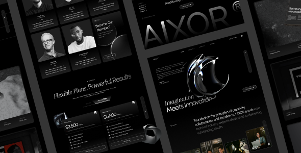 Aixor Agency WordPress Theme Logo
